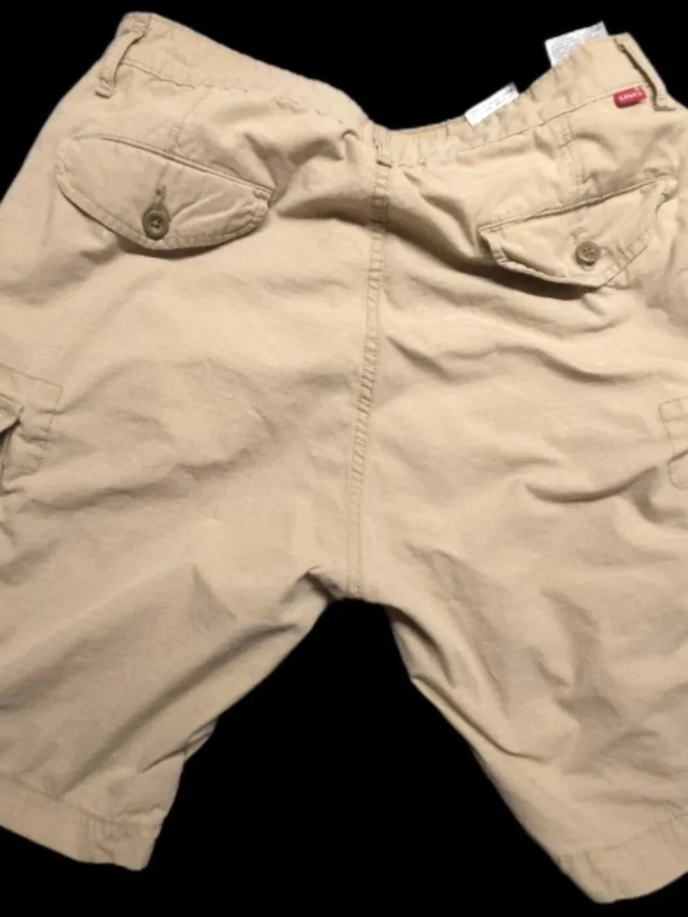 Levi’s Cargo Shorts Sz 30 Khaki Ripstop Utility